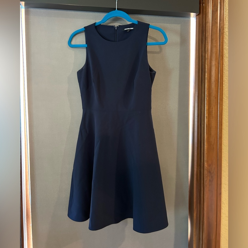 Gianni Bini Dark Blue Sleeveless Mini Dress